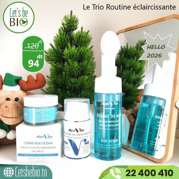 Trio routine éclaircissante Algovita